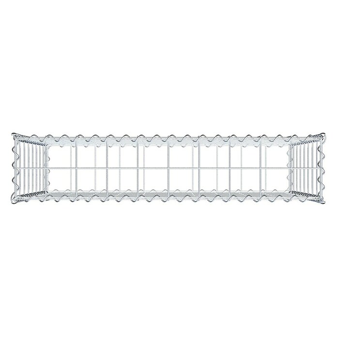 Gabiona Gabione (100 x 20 x 80 cm, Metall, Maschenbreite: 100 mm, Maschenhöhe: 100 mm) | BAUHAUS