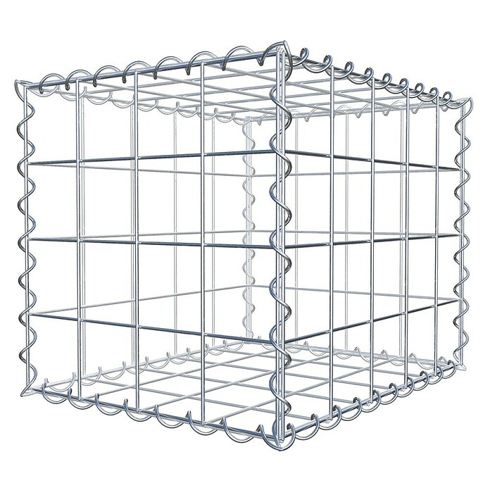 Gabiona Gabione (50 x 40 x 40 cm, Metall, Maschenbreite: 100 mm, Maschenhöhe: 100 mm) | BAUHAUS