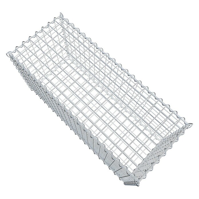 Gabiona Gabione (100 x 40 x 50 cm, Metall, Maschenbreite: 50 mm, Maschenhöhe: 50 mm) | BAUHAUS