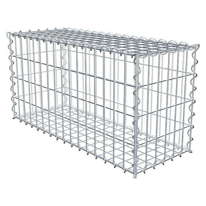 Gabiona Gabione (80 x 30 x 40 cm, Metall, Maschenbreite: 50 mm, Maschenhöhe: 100 mm) | BAUHAUS