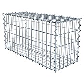 Gabiona Gabione (80 x 30 x 40 cm, Metall, Maschenbreite: 50 mm, Maschenhöhe: 100 mm) | BAUHAUS