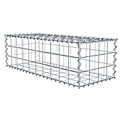 Gabiona Gabione (100 x 40 x 30 cm, Metall, Maschenbreite: 100 mm, Maschenhöhe: 100 mm) | BAUHAUS
