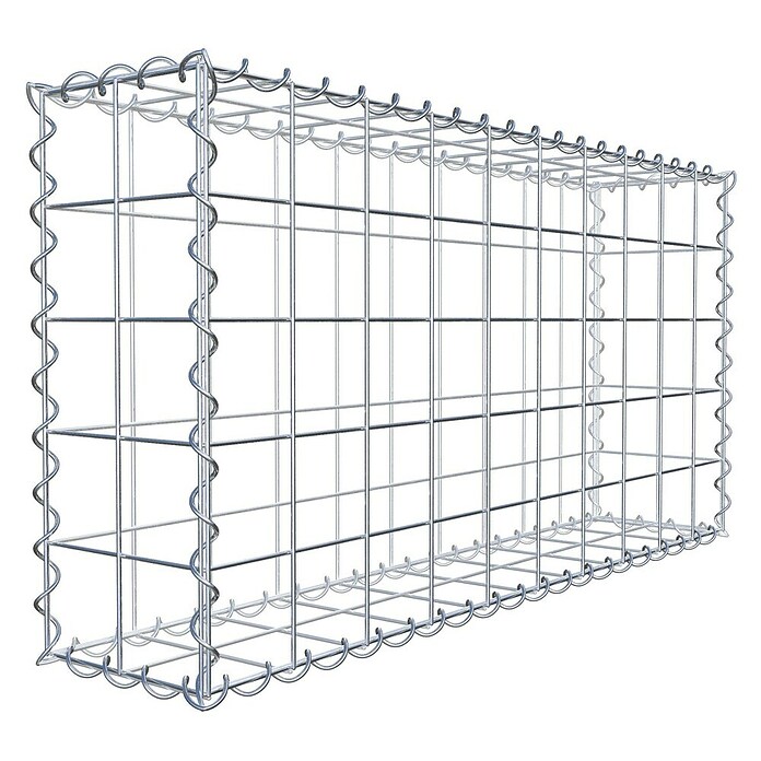 Gabiona Gabione (100 x 20 x 50 cm, Metall, Maschenbreite: 100 mm, Maschenhöhe: 100 mm) | BAUHAUS