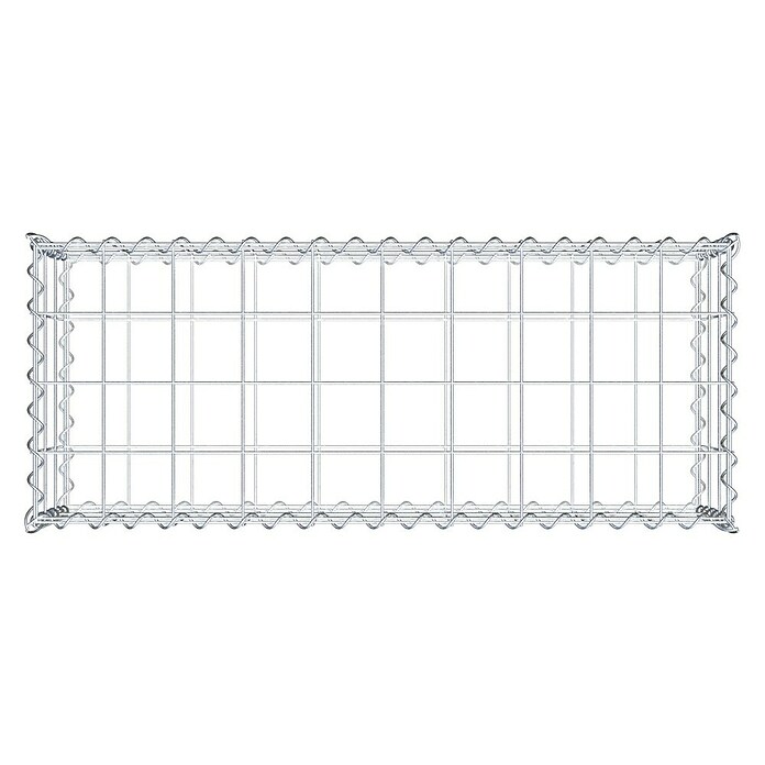 Gabiona Gabione (100 x 40 x 30 cm, Metall, Maschenbreite: 100 mm, Maschenhöhe: 100 mm) | BAUHAUS