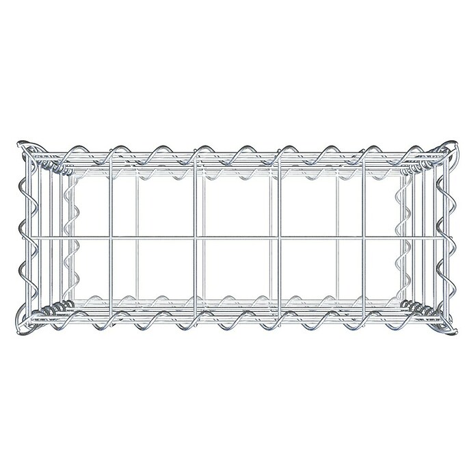 Gabiona Gabione (50 x 20 x 40 cm, Metall, Maschenbreite: 100 mm, Maschenhöhe: 100 mm) | BAUHAUS