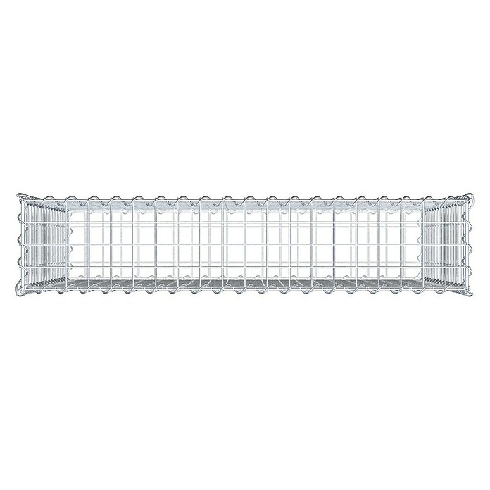 Gabiona Gabione (100 x 20 x 80 cm, Metall, Maschenbreite: 50 mm, Maschenhöhe: 50 mm) | BAUHAUS