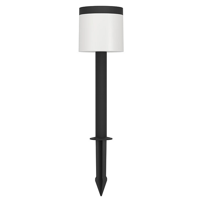 Eglo Estaca solar Pantete (L x An x Al: 17,5 x 17,5 x 65 cm, Negro, 830 lm) | BAUHAUS