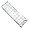 Gabiona Gabione (100 x 30 x 30 cm, Metall, Maschenbreite: 100 mm, Maschenhöhe: 100 mm) | BAUHAUS