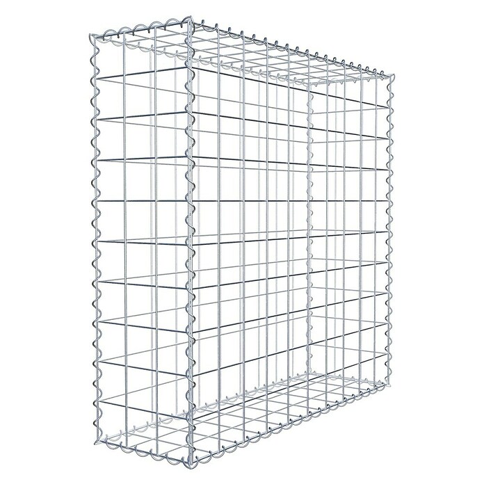 Gabiona Gabione (100 x 30 x 100 cm, Metall, Maschenbreite: 100 mm, Maschenhöhe: 100 mm) | BAUHAUS