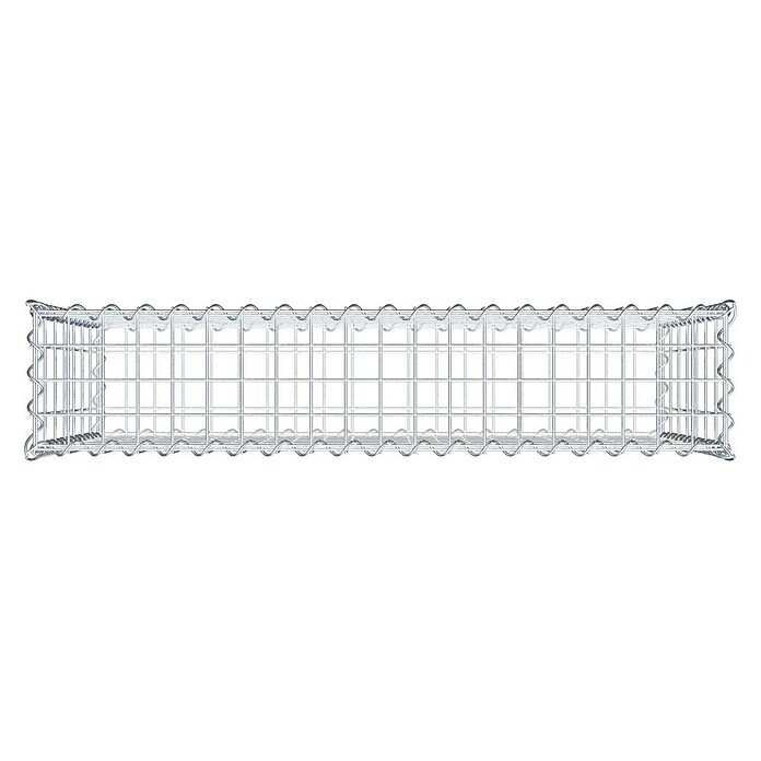Gabiona Gabione (100 x 20 x 70 cm, Metall, Maschenbreite: 50 mm, Maschenhöhe: 100 mm) | BAUHAUS