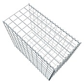 Gabiona Gabione Typ 2 (Zum Anbau in der Länge, 100 x 50 x 80 cm, Stahl, Maschenbreite: 100 mm, Maschenhöhe: 100 mm, Spirale) | BAUHAUS