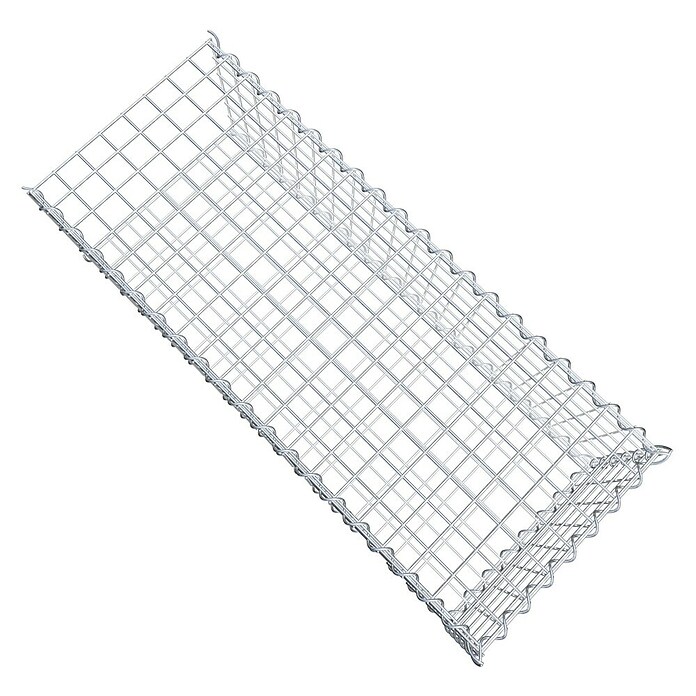 Gabiona Gabione Typ 2 (Zum Anbau in der Länge, 100 x 40 x 30 cm, Stahl, Maschenbreite: 50 mm, Maschenhöhe: 50 mm, Spirale) | BAUHAUS