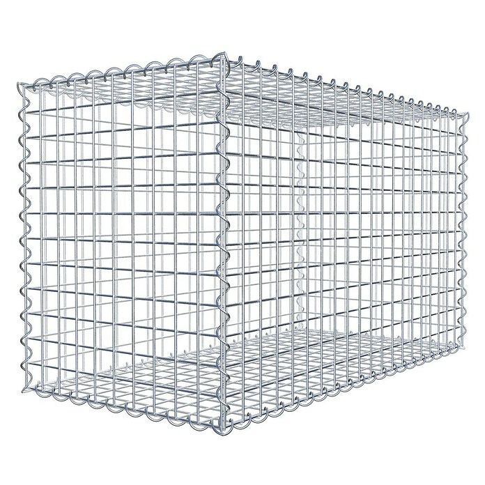 Gabiona Gabione (100 x 50 x 60 cm, Metall, Maschenbreite: 50 mm, Maschenhöhe: 50 mm) | BAUHAUS
