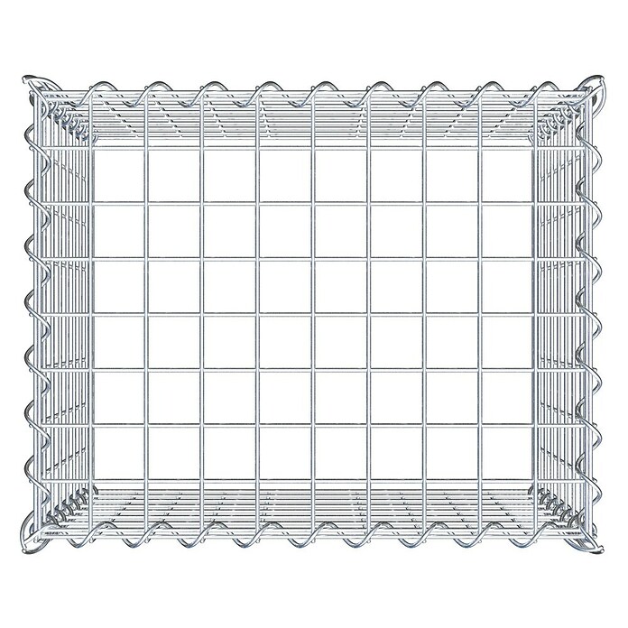 Gabiona Gabione Typ 3 (Zum Anbau in der Höhe, 50 x 40 x 40 cm, Stahl, Maschenbreite: 50 mm, Maschenhöhe: 50 mm, Spirale) | BAUHAUS