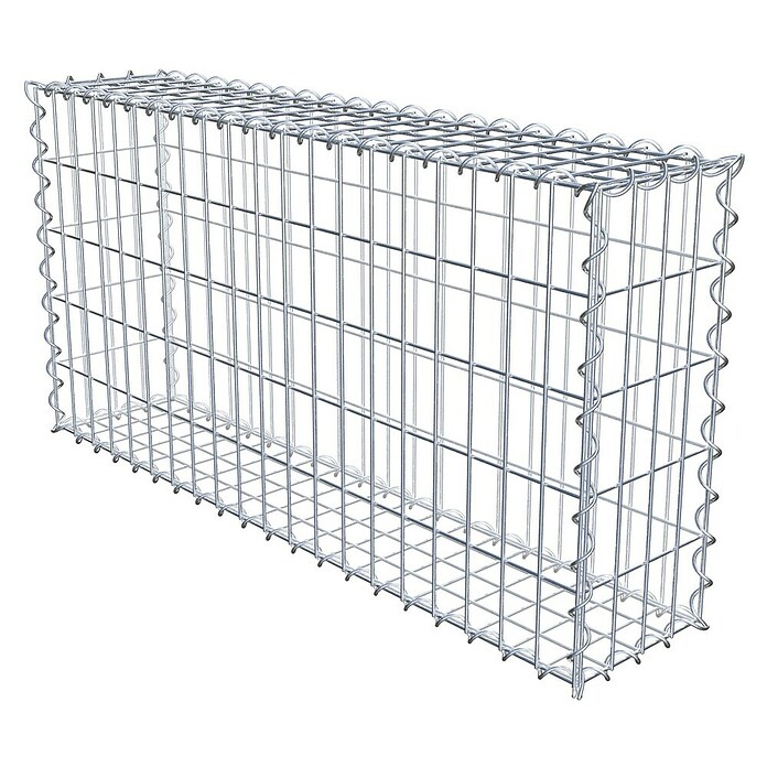 Gabiona Gabione (100 x 20 x 50 cm, Metall, Maschenbreite: 50 mm, Maschenhöhe: 100 mm) | BAUHAUS