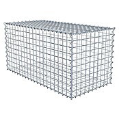 Gabiona Gabione (100 x 50 x 50 cm, Metall, Maschenbreite: 50 mm, Maschenhöhe: 50 mm) | BAUHAUS