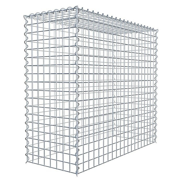 Gabiona Gabione Typ 3 (Zum Anbau in der Höhe, 100 x 40 x 90 cm, Stahl, Maschenbreite: 50 mm, Maschenhöhe: 50 mm, Spirale) | BAUHAUS
