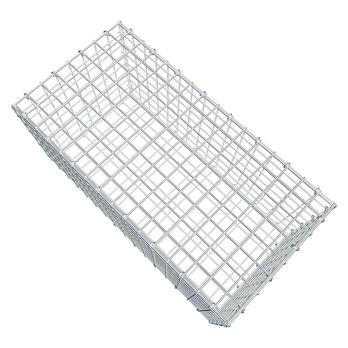 Gabiona Gabione (80 x 40 x 40 cm, Stahl, Maschenbreite: 50 mm, Maschenhöhe: 50 mm) | BAUHAUS