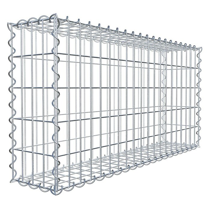 Gabiona Gabione (100 x 20 x 50 cm, Metall, Maschenbreite: 50 mm, Maschenhöhe: 100 mm) | BAUHAUS