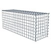 Gabiona Gabione Typ 4 (Zum Anbau in Länge & Höhe, 100 x 30 x 40 cm, Stahl, Maschenbreite: 50 mm, Maschenhöhe: 50 mm, Spirale) | BAUHAUS