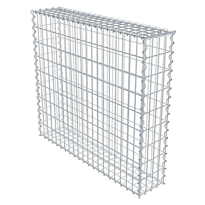 Gabiona Gabione (100 x 20 x 90 cm, Metall, Maschenbreite: 50 mm, Maschenhöhe: 100 mm) | BAUHAUS