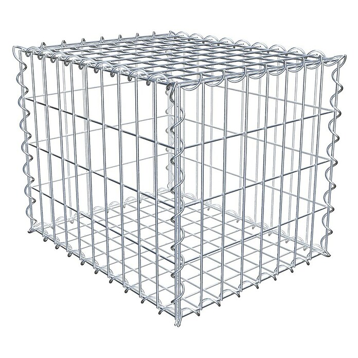 Gabiona Gabione (50 x 40 x 40 cm, Metall, Maschenbreite: 50 mm, Maschenhöhe: 100 mm) | BAUHAUS