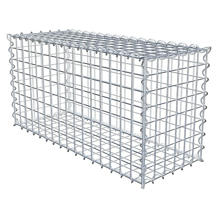 Gabiona Gabione (80 x 30 x 40 cm, Metall, Maschenbreite: 50 mm, Maschenhöhe: 50 mm) | BAUHAUS