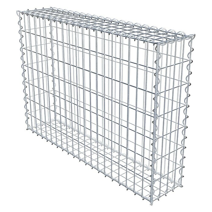 Gabiona Gabione (100 x 20 x 70 cm, Metall, Maschenbreite: 50 mm, Maschenhöhe: 100 mm) | BAUHAUS
