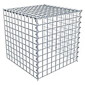 Gabiona Gabione Typ 4 (Zum Anbau in Länge & Höhe, 50 x 50 x 50 cm, Stahl, Maschenbreite: 50 mm, Maschenhöhe: 50 mm, Spirale) | BAUHAUS