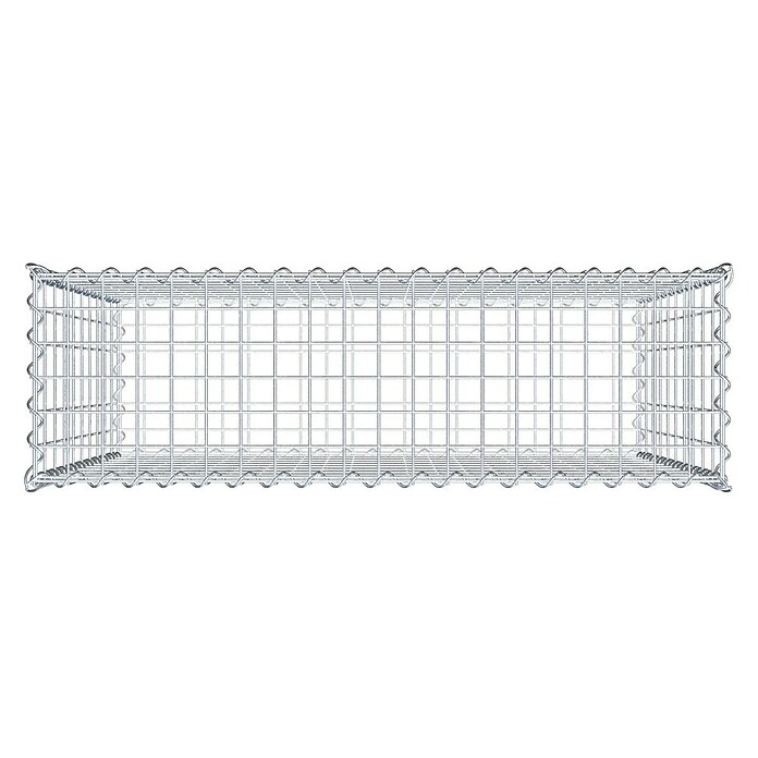 Gabiona Gabione (100 x 30 x 100 cm, Metall, Maschenbreite: 50 mm, Maschenhöhe: 100 mm) | BAUHAUS
