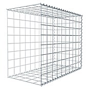 Gabiona Gabione Typ 2 (Zum Anbau in der Länge, 100 x 50 x 80 cm, Stahl, Maschenbreite: 100 mm, Maschenhöhe: 100 mm, Spirale) | BAUHAUS