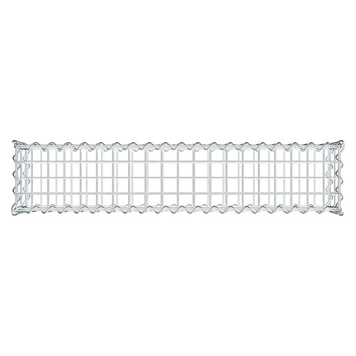 Gabiona Gabione (100 x 20 x 20 cm, Metall, Maschenbreite: 50 mm, Maschenhöhe: 100 mm) | BAUHAUS