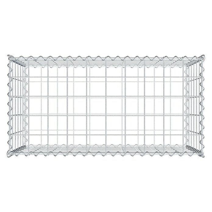 Gabiona Gabione (100 x 50 x 60 cm, Metall, Maschenbreite: 100 mm, Maschenhöhe: 100 mm) | BAUHAUS