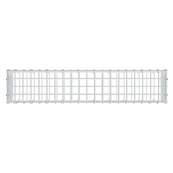 Gabiona Gabione (100 x 20 x 20 cm, Stahl, Maschenbreite: 50 mm, Maschenhöhe: 50 mm) | BAUHAUS