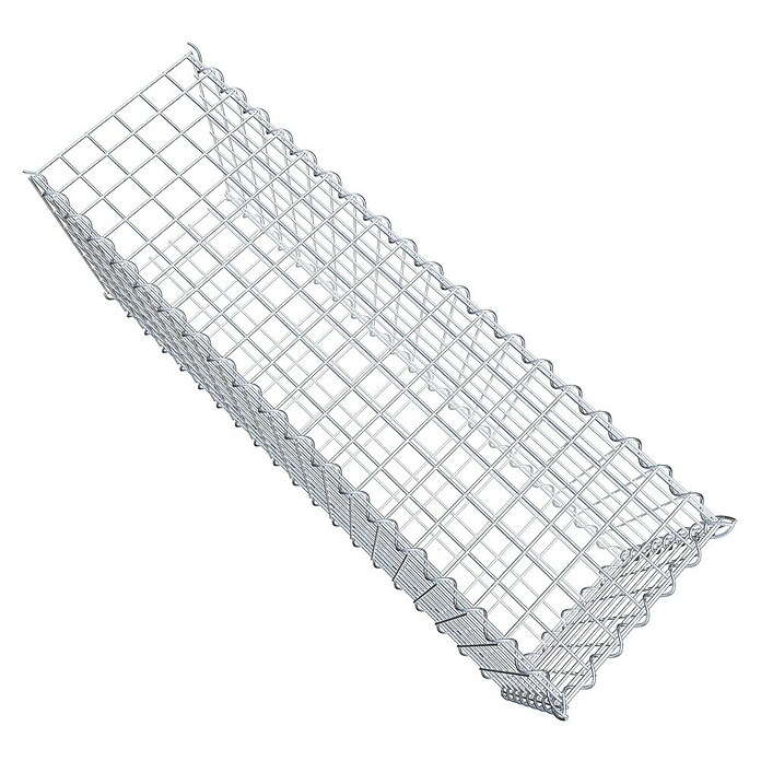 Gabiona Gabione Typ 2 (Zum Anbau in der Länge, 100 x 30 x 40 cm, Stahl, Maschenbreite: 50 mm, Maschenhöhe: 50 mm, Spirale) | BAUHAUS