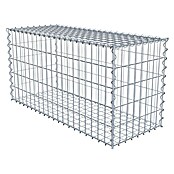 Gabiona Gabione (100 x 40 x 50 cm, Metall, Maschenbreite: 50 mm, Maschenhöhe: 100 mm) | BAUHAUS