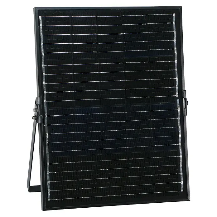 Tween Light Proyector LED solar Amida - 20 W, 3.000 K - 6.000 K, 1.800 lm, 4,53 x 21,62 x 21 cm, IP65 - Esta imagen muestra un panel solar, que genera energía limpia. Representa una solución sostenible para las necesidades de energía.