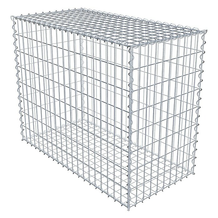Gabiona Gabione (100 x 50 x 80 cm, Metall, Maschenbreite: 50 mm, Maschenhöhe: 100 mm) | BAUHAUS