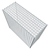 Gabiona Gabione Typ 3 (Zum Anbau in der Höhe, 100 x 40 x 90 cm, Stahl, Maschenbreite: 50 mm, Maschenhöhe: 50 mm, Spirale) | BAUHAUS