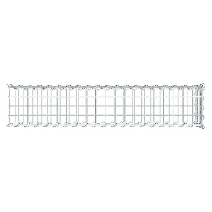 Gabiona Gabione Typ 2 (Zum Anbau in der Länge, 100 x 20 x 20 cm, Stahl, Maschenbreite: 50 mm, Maschenhöhe: 50 mm, Spirale) | BAUHAUS