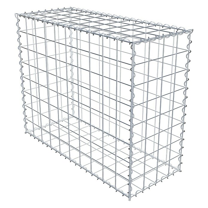 Gabiona Gabione (100 x 40 x 80 cm, Metall, Maschenbreite: 100 mm, Maschenhöhe: 100 mm) | BAUHAUS