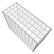Gabiona Gabione Typ 3 (Zum Anbau in der Höhe, 100 x 40 x 80 cm, Stahl, Maschenbreite: 100 mm, Maschenhöhe: 100 mm, Spirale) | BAUHAUS