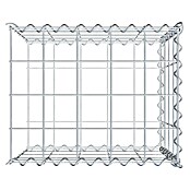 Gabiona Gabione Typ 2 (Zum Anbau in der Länge, 50 x 40 x 40 cm, Stahl, Maschenbreite: 100 mm, Maschenhöhe: 100 mm, Spirale) | BAUHAUS