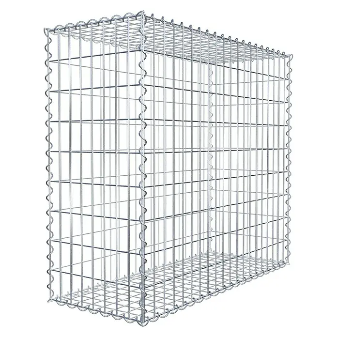 Gabiona Gabione - 100 x 40 x 90 cm, Metall, Maschenbreite: 50 mm, Maschenhöhe: 100 mm - Gabionen-Drahtkorb für Garten- und Landschaftsbau. Robuste Konstruktion für vielfältige Gestaltungsmöglichkeiten.