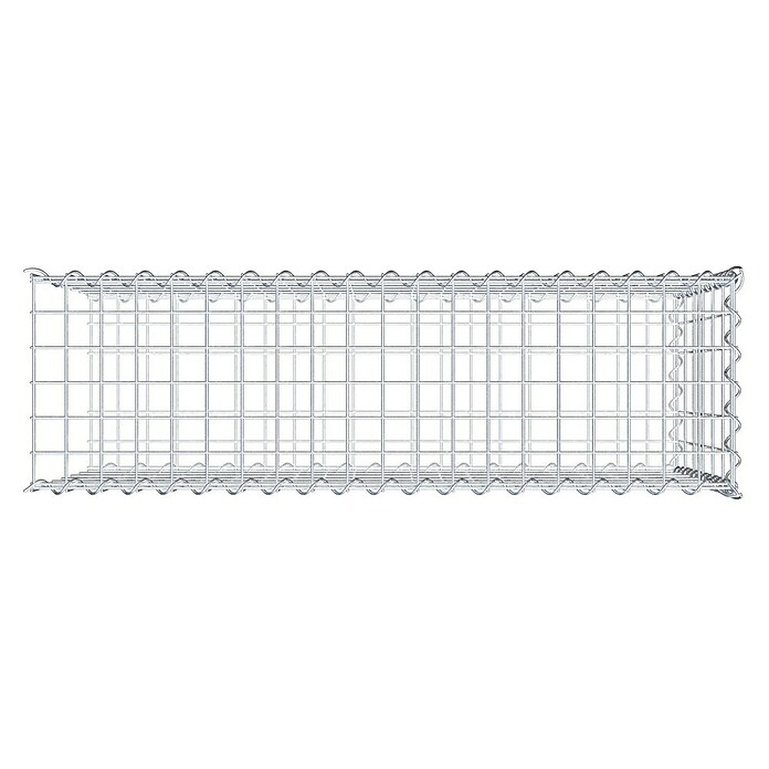Gabiona Gabione Typ 2 (Zum Anbau in der Länge, 100 x 30 x 60 cm, Stahl, Maschenbreite: 50 mm, Maschenhöhe: 100 mm, Spirale) | BAUHAUS