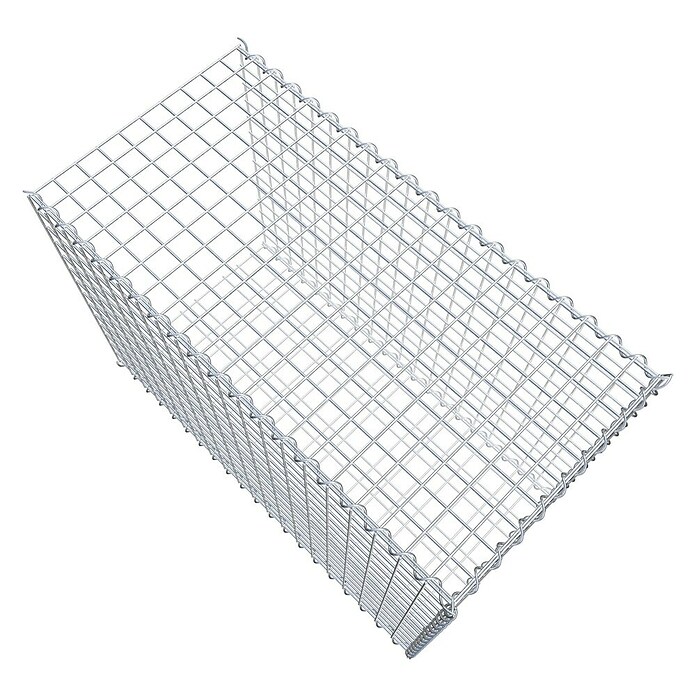 Gabiona Gabione Typ 2 (Zum Anbau in der Länge, 100 x 50 x 70 cm, Stahl, Maschenbreite: 50 mm, Maschenhöhe: 50 mm, Spirale) | BAUHAUS
