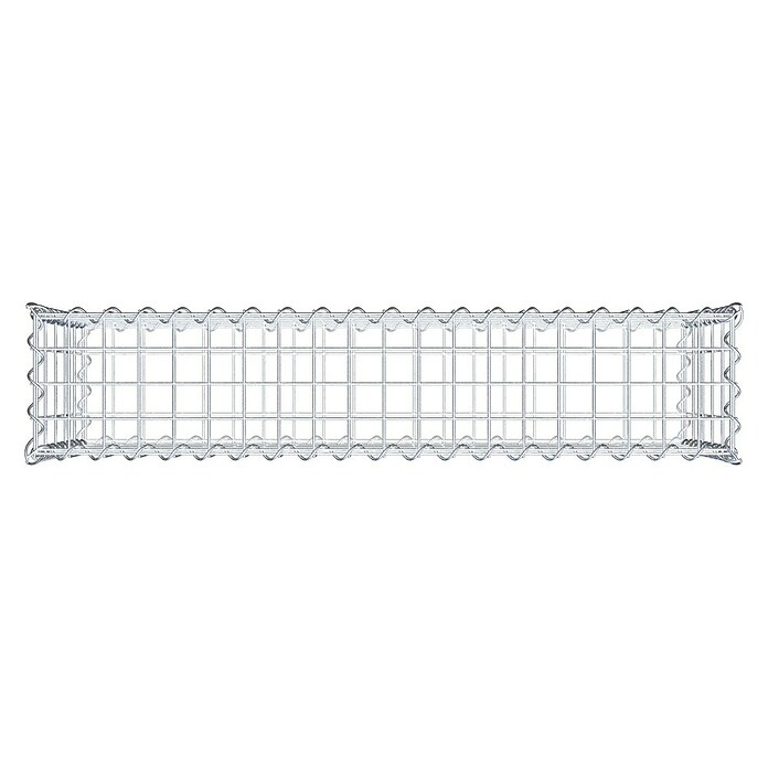 Gabiona Gabione (100 x 20 x 50 cm, Metall, Maschenbreite: 50 mm, Maschenhöhe: 100 mm) | BAUHAUS