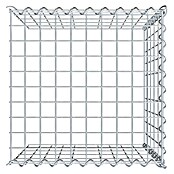 Gabiona Gabione Typ 4 (Zum Anbau in Länge & Höhe, 50 x 50 x 50 cm, Stahl, Maschenbreite: 50 mm, Maschenhöhe: 100 mm, Spirale) | BAUHAUS