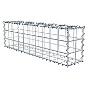 Gabiona Gabione (100 x 20 x 30 cm, Metall, Maschenbreite: 100 mm, Maschenhöhe: 100 mm) | BAUHAUS