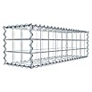 Gabiona Gabione (100 x 30 x 30 cm, Metall, Maschenbreite: 100 mm, Maschenhöhe: 100 mm) | BAUHAUS